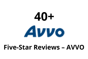 Avvo 40+ Five Star Reviews