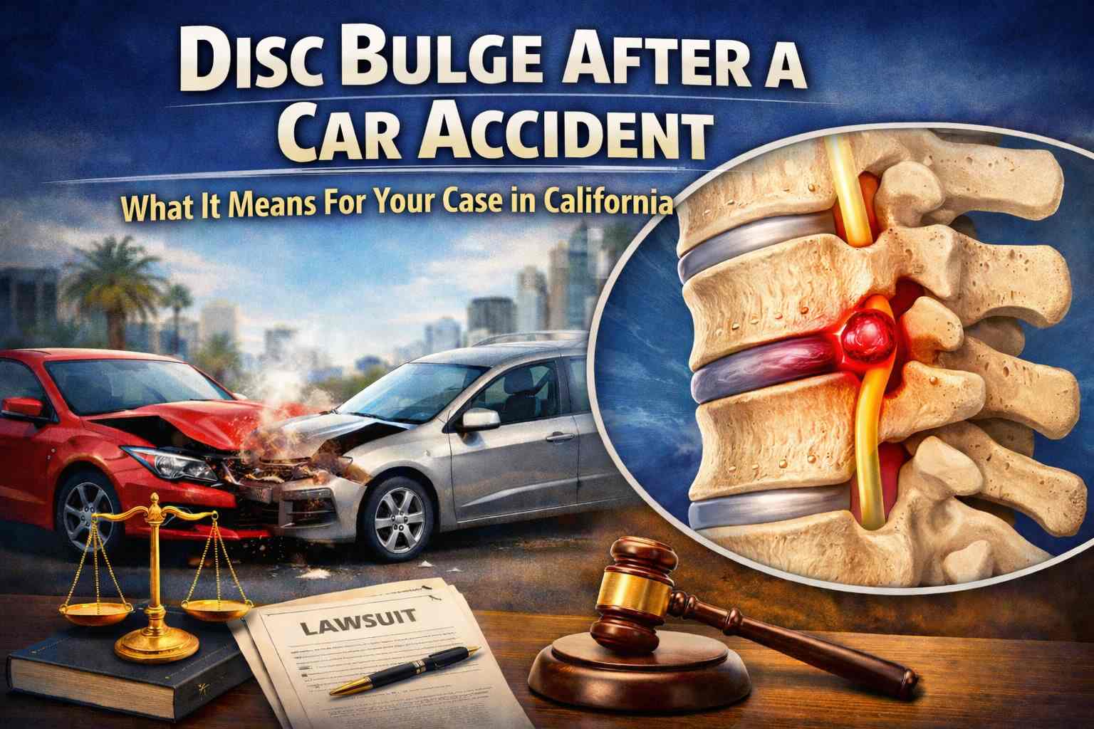 Disc Bulge After a Car Accident