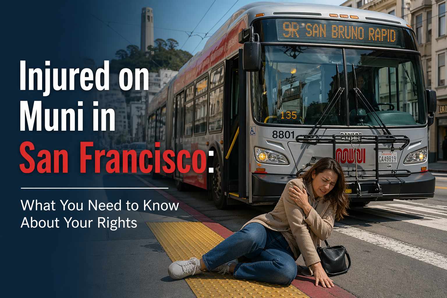 Injured on Muni in San Francisco: